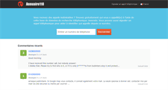 Desktop Screenshot of annuaire118.com